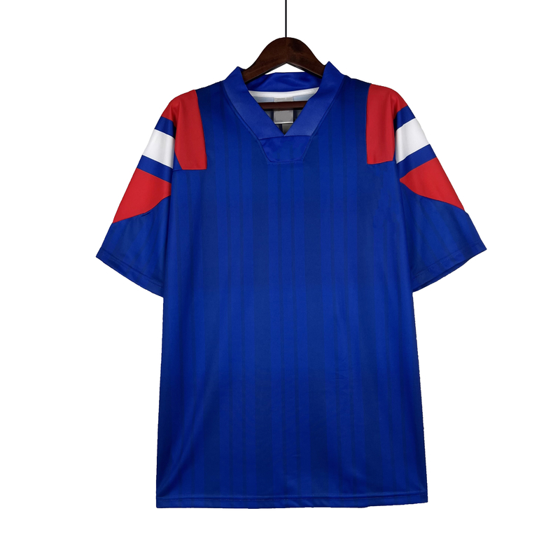 Vintage Fußball Trikot Druckmannschaft Club Fußball Uniform Vollteam Set Fußballshirts